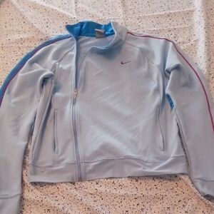 Women's Light Blue Workout Jacket
